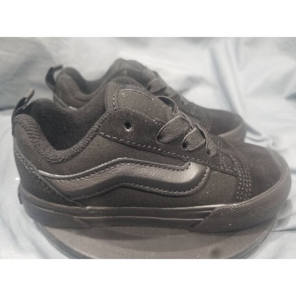 Vans Toddler Knu School Sneakers Black White Size 9 NEW NO BOX! - Picture 2 of 12